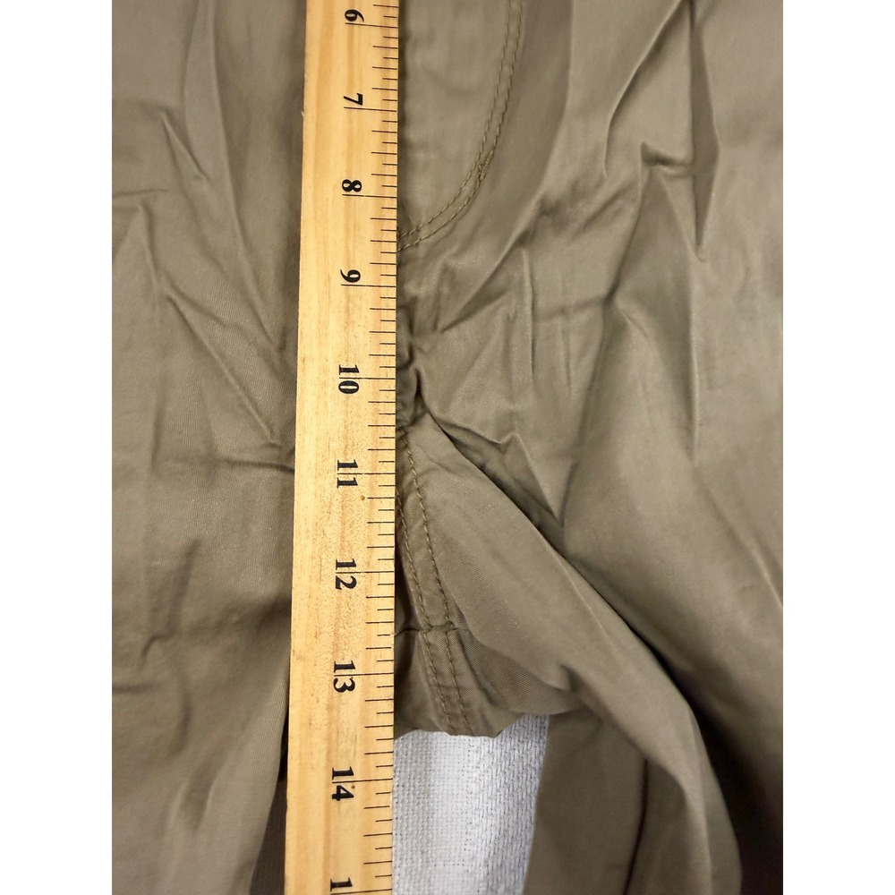 Unionbay Mens Khaki Cargo Shorts Size 38 Flex Waist Stretch Cotton Utility Tan - Picture 7 of 9